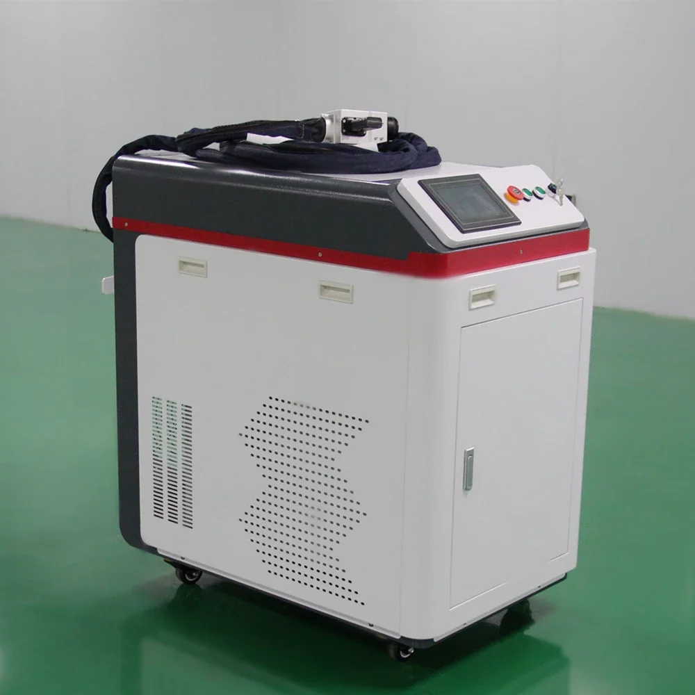 

European Quality Portable Laser Cleaning Machine For Parts Metal Sheet Rust Removal Laser Cleaner 1000W 2000W 3000W