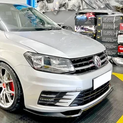 Fit For VW Caddy MK4 Front Bumper Lip Spoiler Splitter Diffuser Caddy 2K Maxi/Life 2015-2020 Facelift  Standard Bodykits Tuning