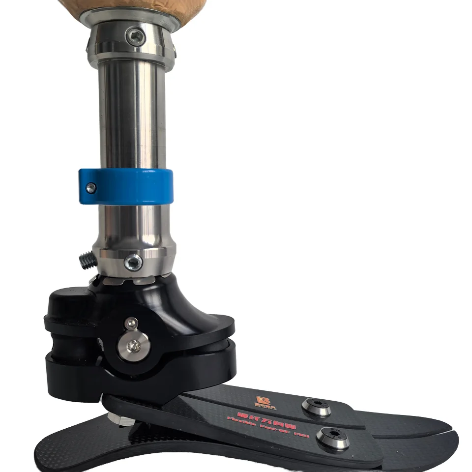 Ankle Joint for Comfort and Stability More Stable Fluid Waterproof Carbon Fiber Prosthetic Foot