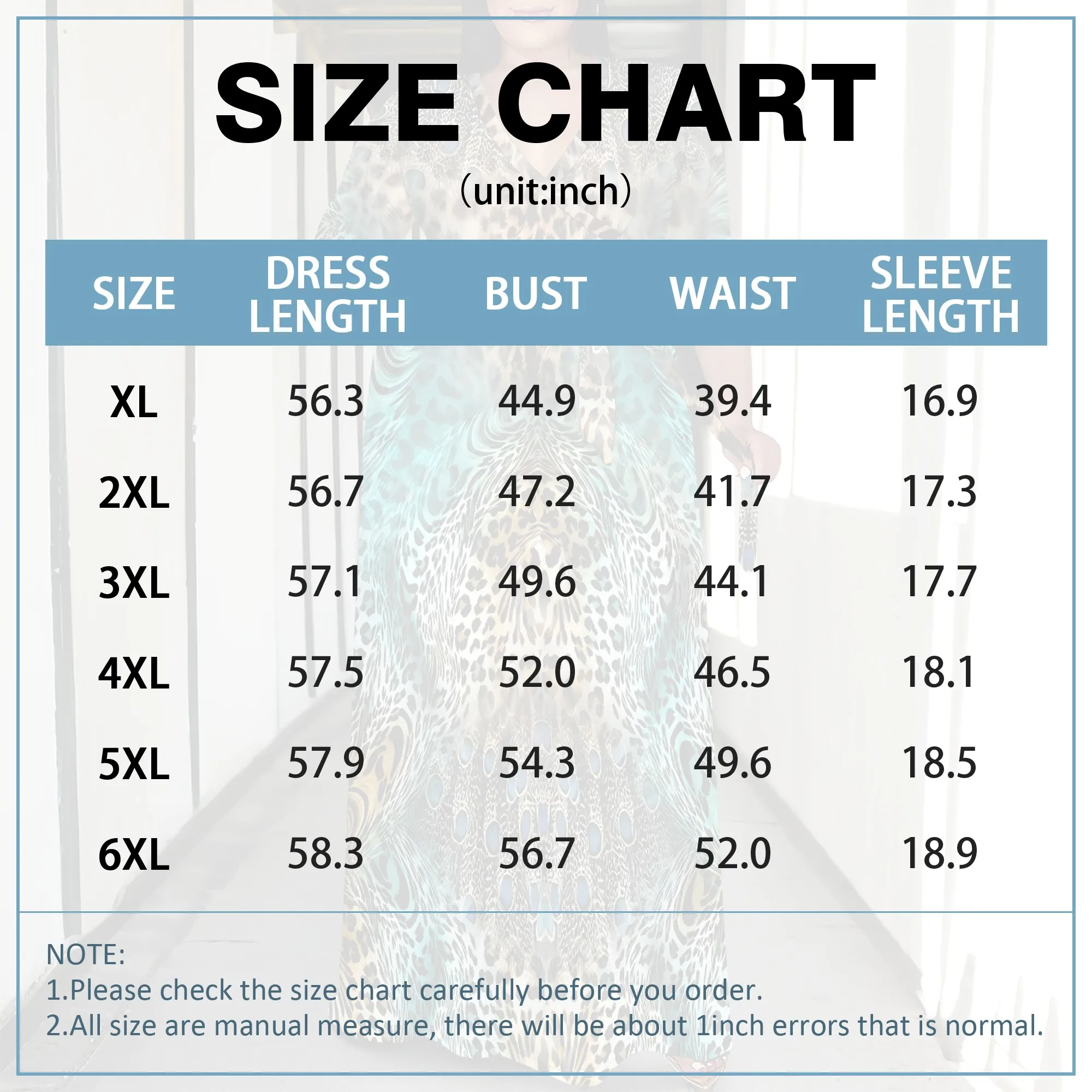 Nupusa プラスサイズ ヒョウ フェザー プリント ラップ マキシ ドレス 女性用 V ネック 3/4 スリーブ タイ ウエスト エレガントな秋の服装