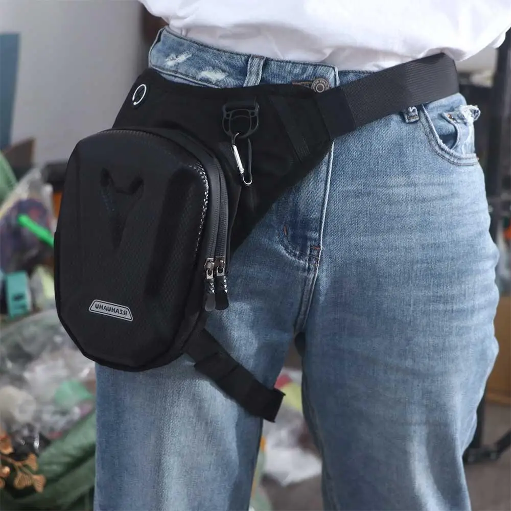 

Motorcycle Drop Waist Leg Bag EVA Waterproof Leg Side Bag Belt Hip Bum Luggage Ride Bags Motorbike Phone Purse Fanny Pack Bag