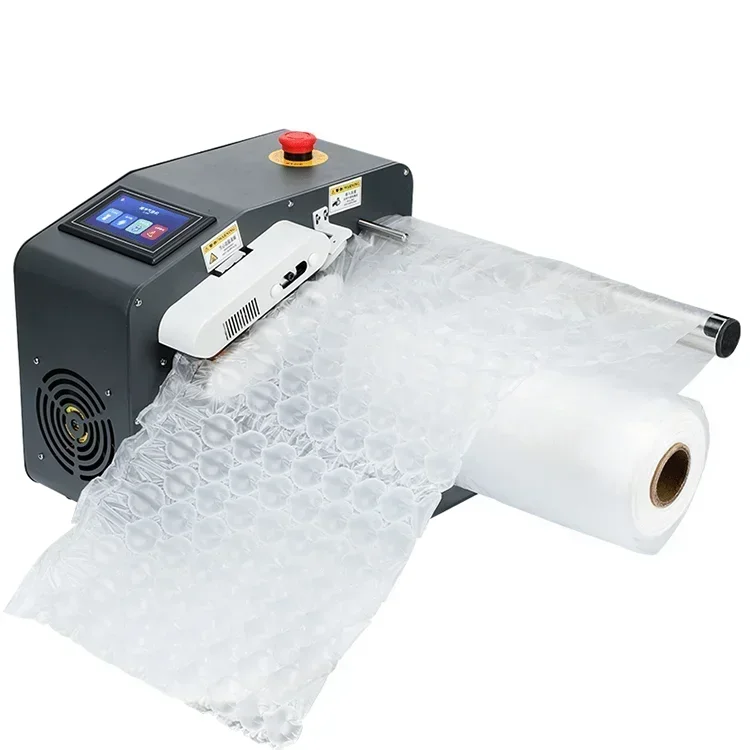 

2024 New Invention Protective Filling Pillow Inflatable Bag Packaging Bubble Film Air Cushion Machine