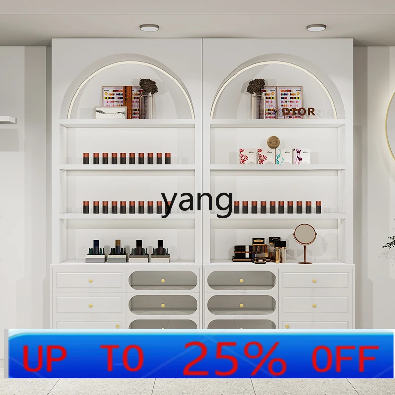 

LH nail salon display cabinet nail polish glue storage jewelry wall high cabinet