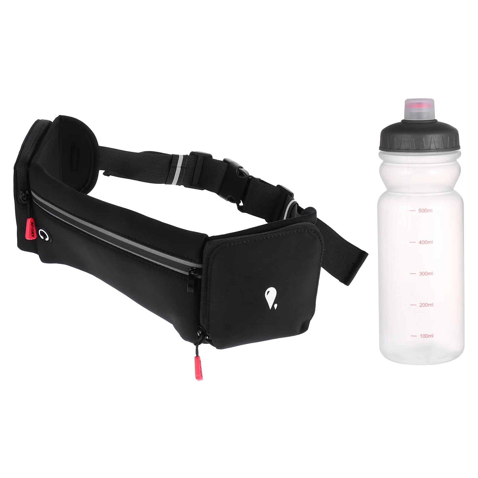 Lightweight Water Resistant Waist Pouch Big Capacity Mobile Phone Bag for Running Workout Sports Outdoor Travel Fitness