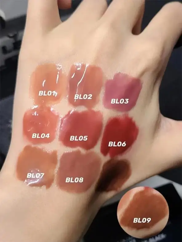 Leementeust lápiz labial sólido, bálsamo labial 3g, pluma blanca, pluma negra, Serie de plumas, belleza, maquillaje labial, Cosméticos profesionales