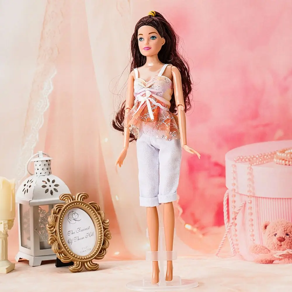 2023 Newest Doll Dress Fashion Casual Wear Jeans Pants Handmade Girl Party Clothes Doll Skirt Shirt For 30cm Doll Accessories