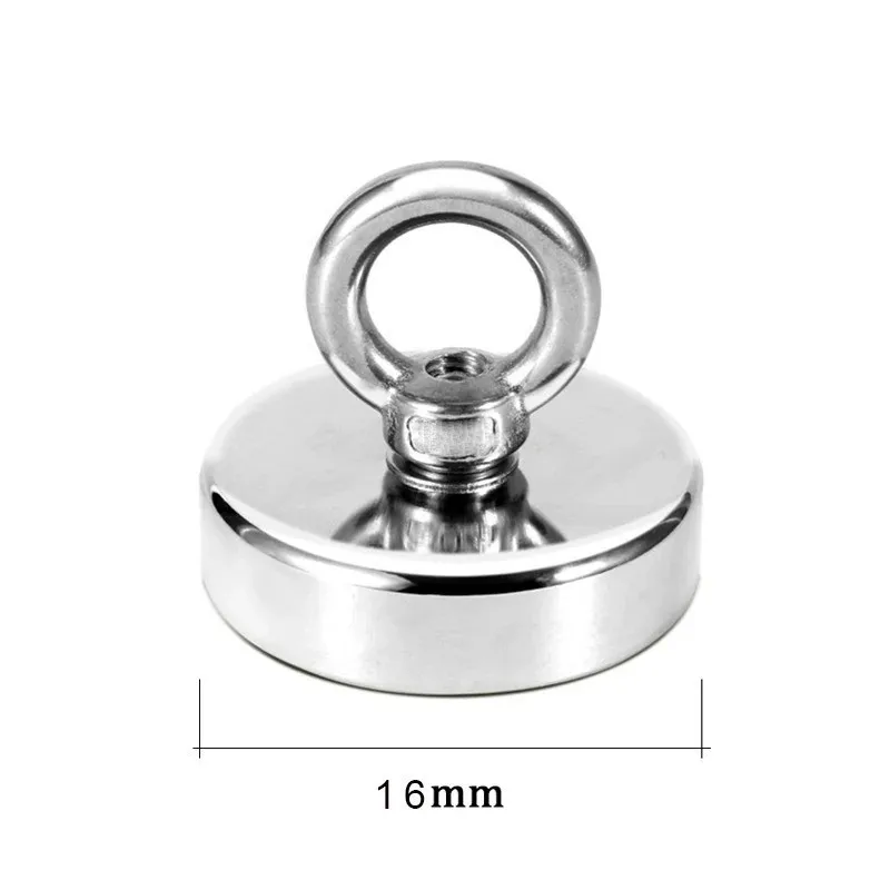 Supersterke magneet Vissen Neodymium magneet Krachtige zoekmagneet D16 D20 D25 D32 D36 D42 D48 D60 D90 voor riviervismagneet
