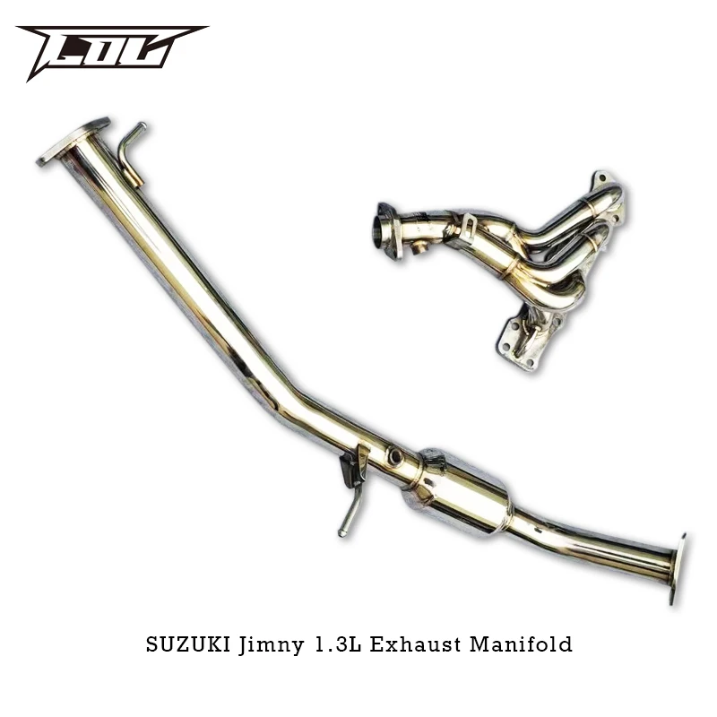 Exhaust  Pipes  For Suzuki Jimny 1.3L 2007-2021 Stainless Steel  Exhaust Pipe with catalyst Pipes branch Exhaust