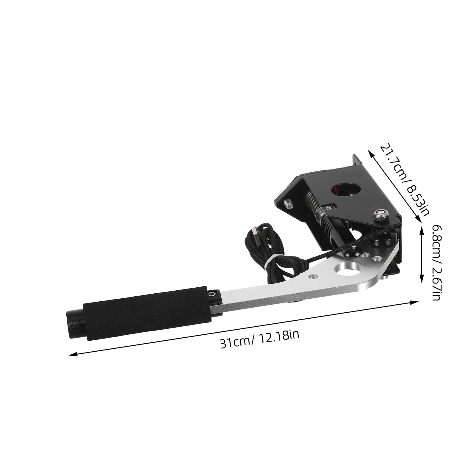 رافعة فرامل USB هيدروليكية لألعاب السباق محاكاة الانجراف الواقعية مع ردود فعل عالية الدقة متوافقة مع مسار الفوز