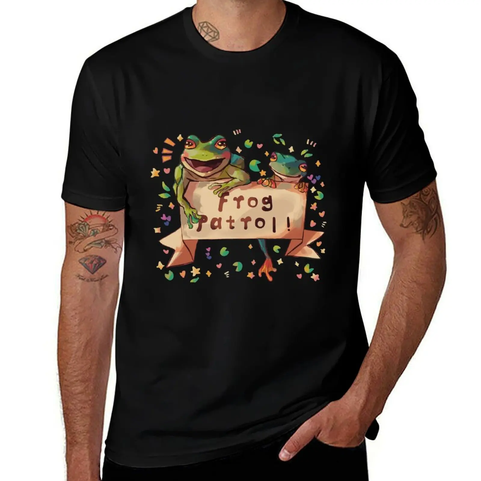 Frog Patrol! v2 T-Shirt funny t shirts dark humor T-Shirt