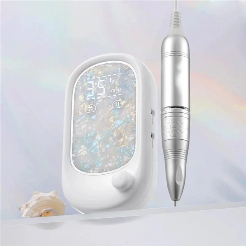 Outil de manucure pour Salon de manucure, 35,000 tr/min, polisseuse pour façonner, enlever le polissage