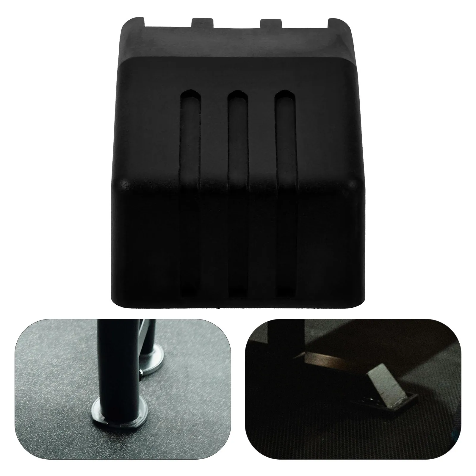 

4Pcs Fitness Equipment Floor Pads Plastic Non-Slip Shock-Absorbing Covers Chair Feet Protectors Furniture Gym Equipment