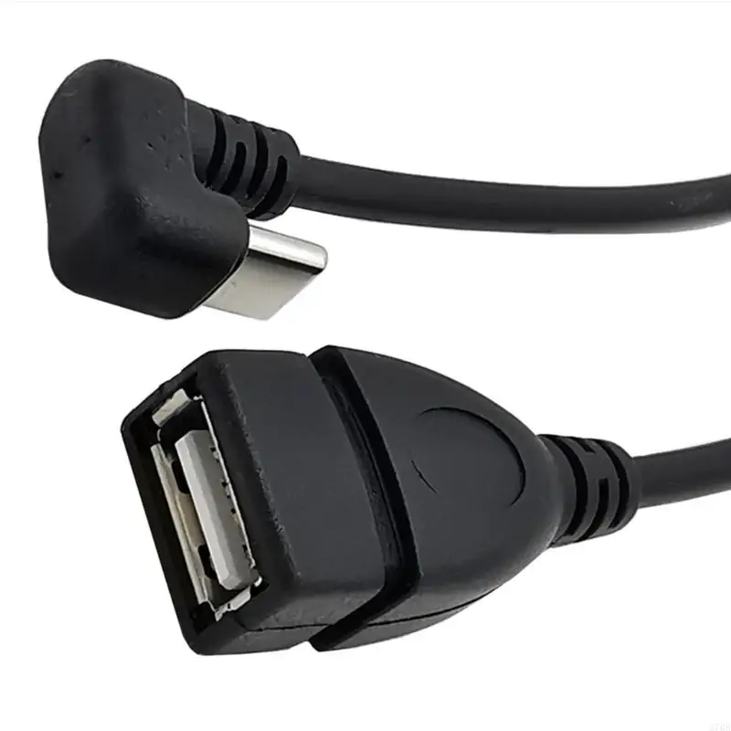 270b USB -самка/мужчина до 180 ° Bend Bend Type C Кабель зарядки мужского зарядки быстро