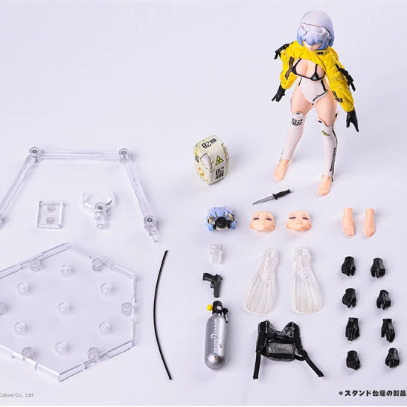 

Hasuki Se002 The Second Round Of The Divine Age Kraken Se002 Diving Girl Mobile Toys 1/12th Scale Collectible Model Figurines