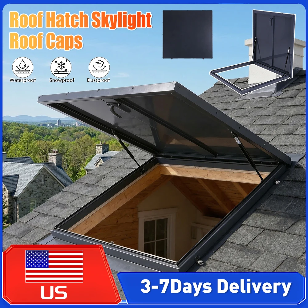 

Квадратный люк-дверца для чердака/мансарды, вентиляционное окно, доступный люк-доступник из оцинкованной стали с ручкой для склада, чердака, дома, промышленности