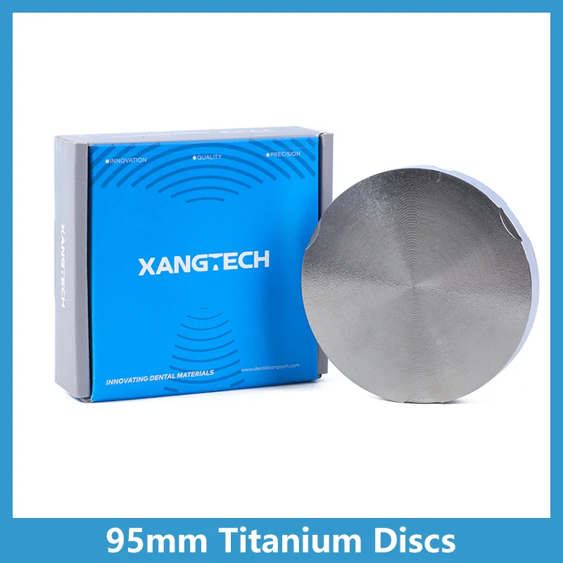 

Блоки из титанового сплава XANGTECH GR5, 95 мм, титановые диски для стоматологических CAD/CAM систем, материалы для реставрации