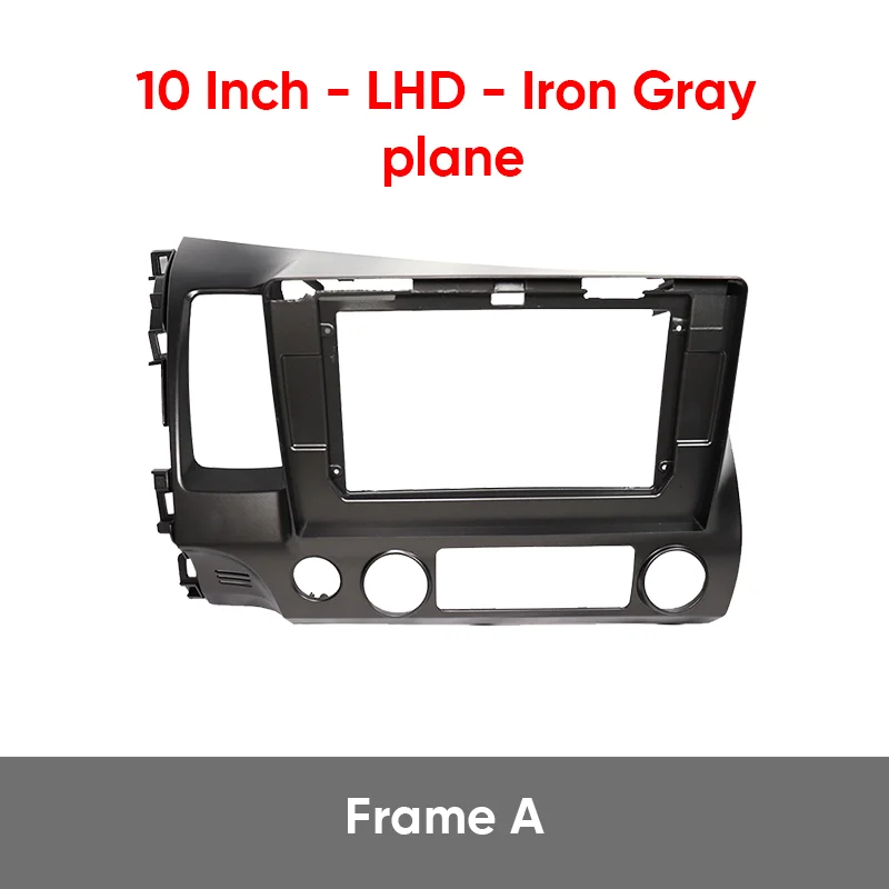 MAMSM For HONDA CIVIC 10INCH 2008 2009 2010 2011 2 Din Car DVD Radio Fascia auto audio Dash Kit Installation Frame Trim Bezel