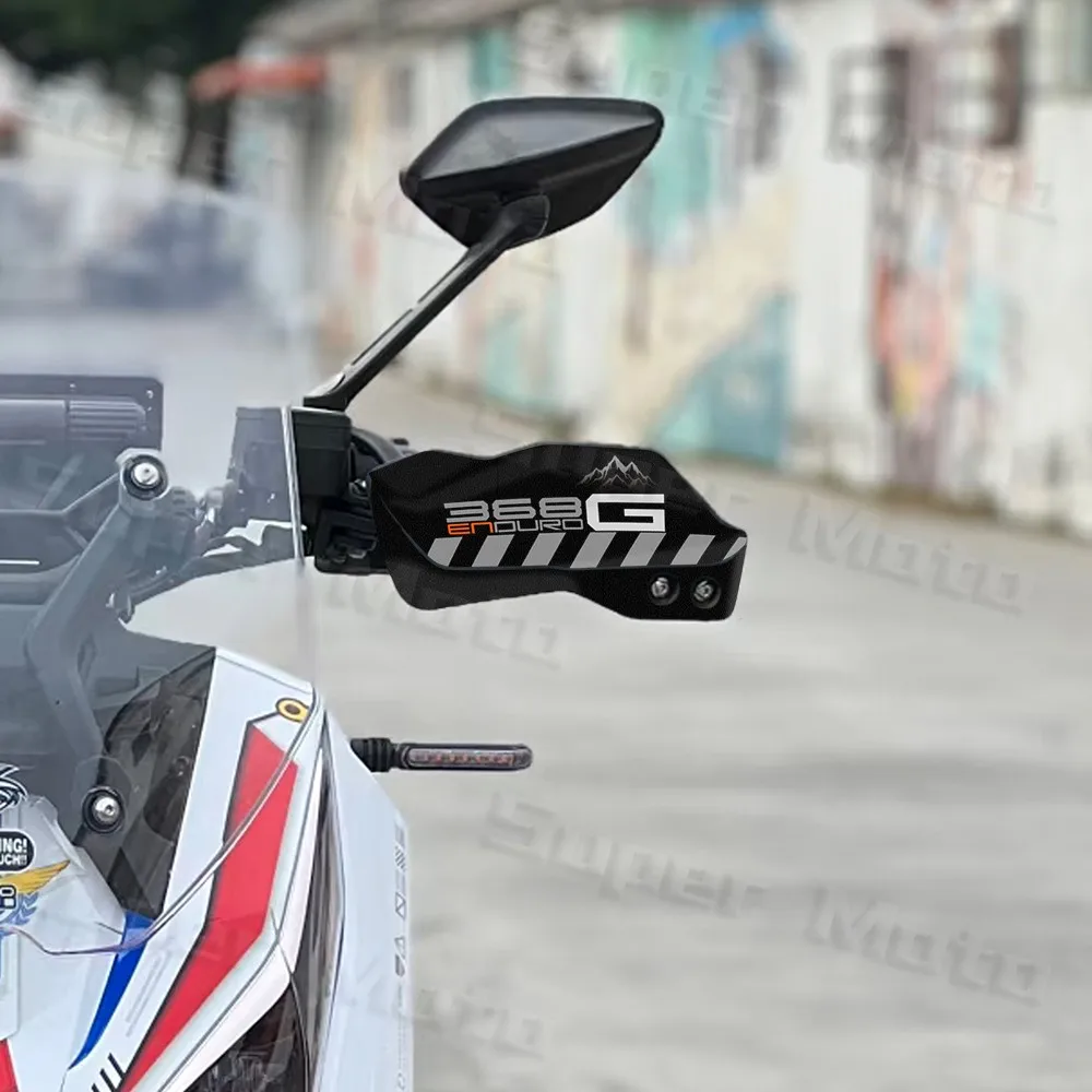 Motorcycle Hand Guard Shield Sticker Frosted Waterproof Anti-scratch Protect Decal For ZONTES 368 G Zontes 368G ADV 2024-2026