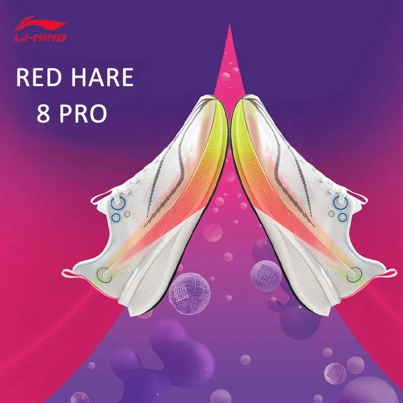 

LI-NING RED HARE 8 PRO Men Running Shoes Breathable Training Sports Shoes Lightweight Sneakers ARPV003