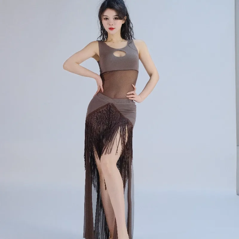 

customized belly dancewear practice costume set T048-2