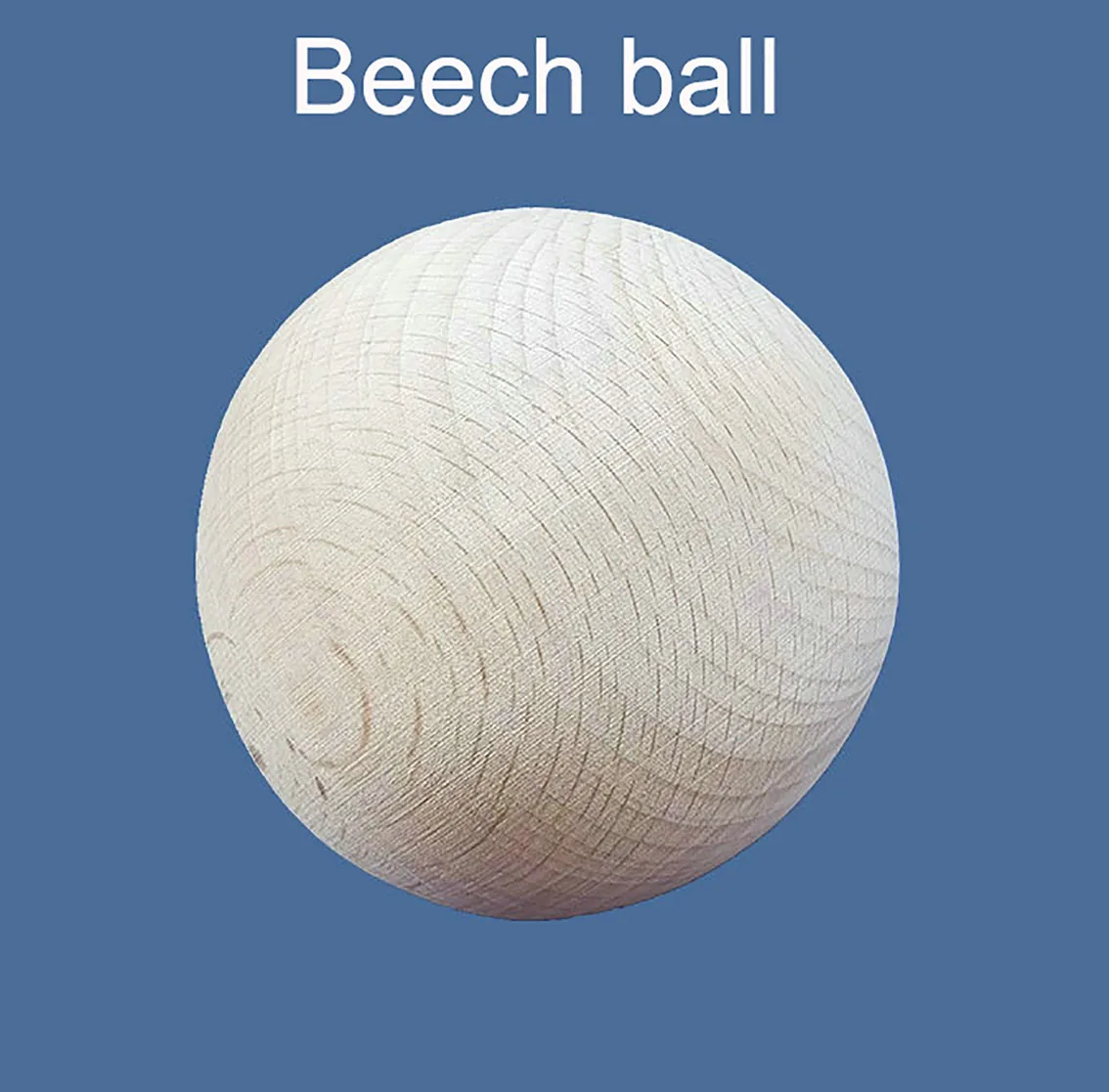 Dia 30/40/50/60/80/100-200mm Beech Wood Ball Wooden Primary Color Solid Round Wooden Ball Decoration DIY Home Painted Parts