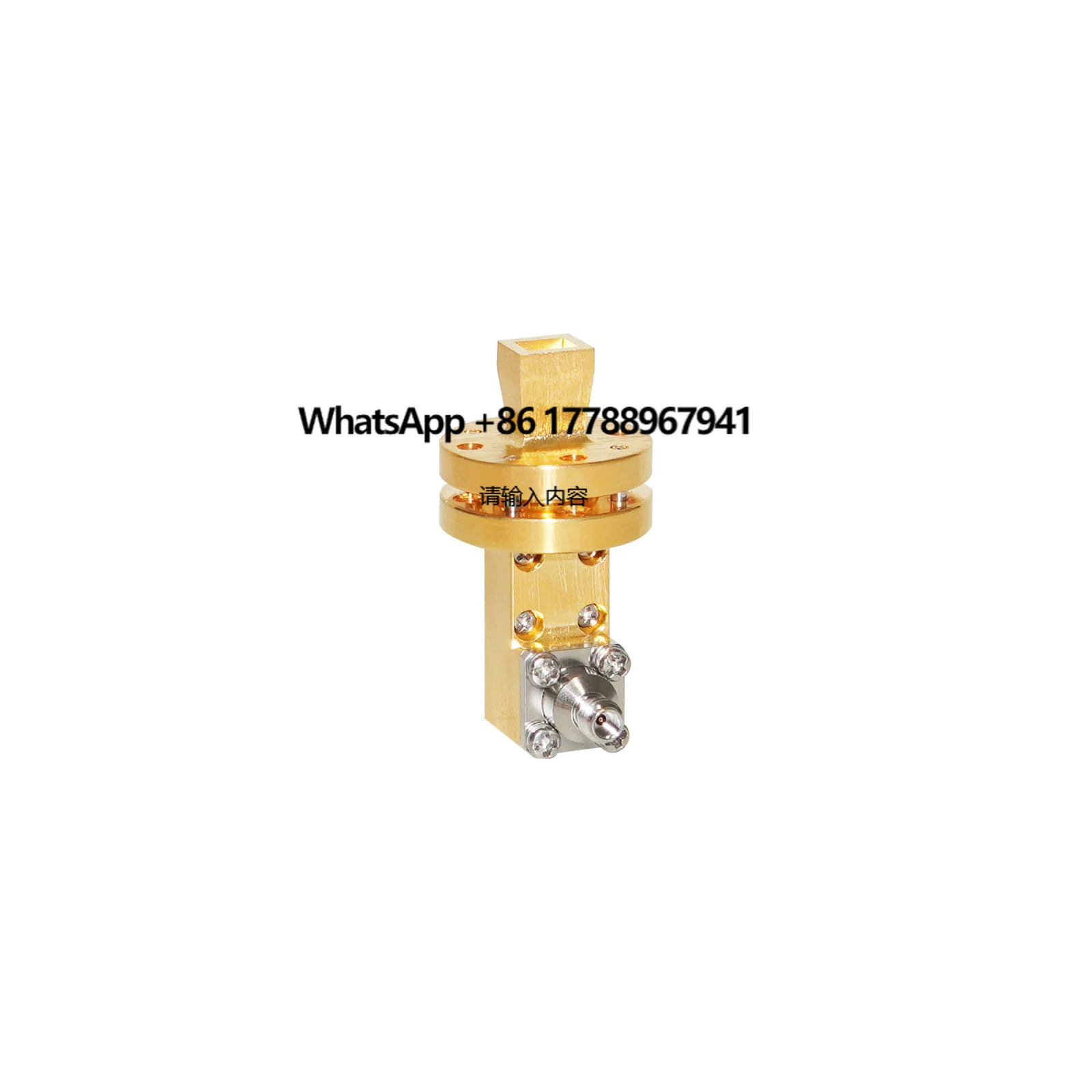 

WR10 Standard Gain Horn Antenna with Waveguide to Coaxial Adapters, 73.8-112.0 GHz, 10 DBi Nominal Gain, 1.0-F