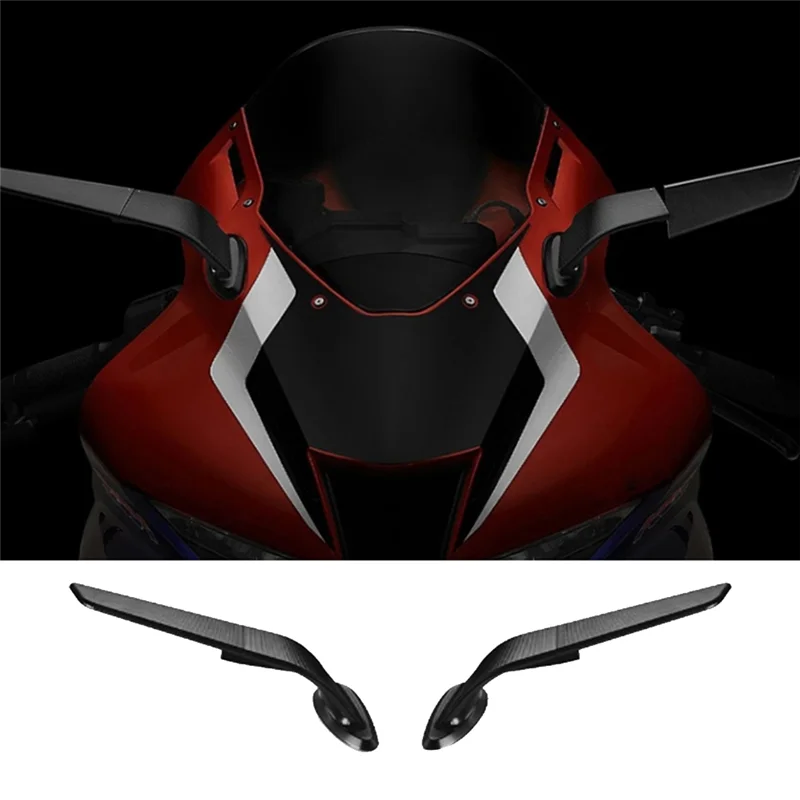 

High Quality Motorcycle Rearview Mirrors Wind Wing Adjustable Rotating Side Mirrors For Honda CBR 1000RR