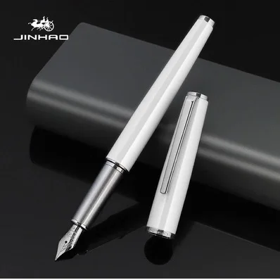 1 Stück Jinhao 95 Business-Geschenk, professioneller Büro-Schreibstift aus Metall, klassisches Geschenk für Männer und Frauen – Detail 4