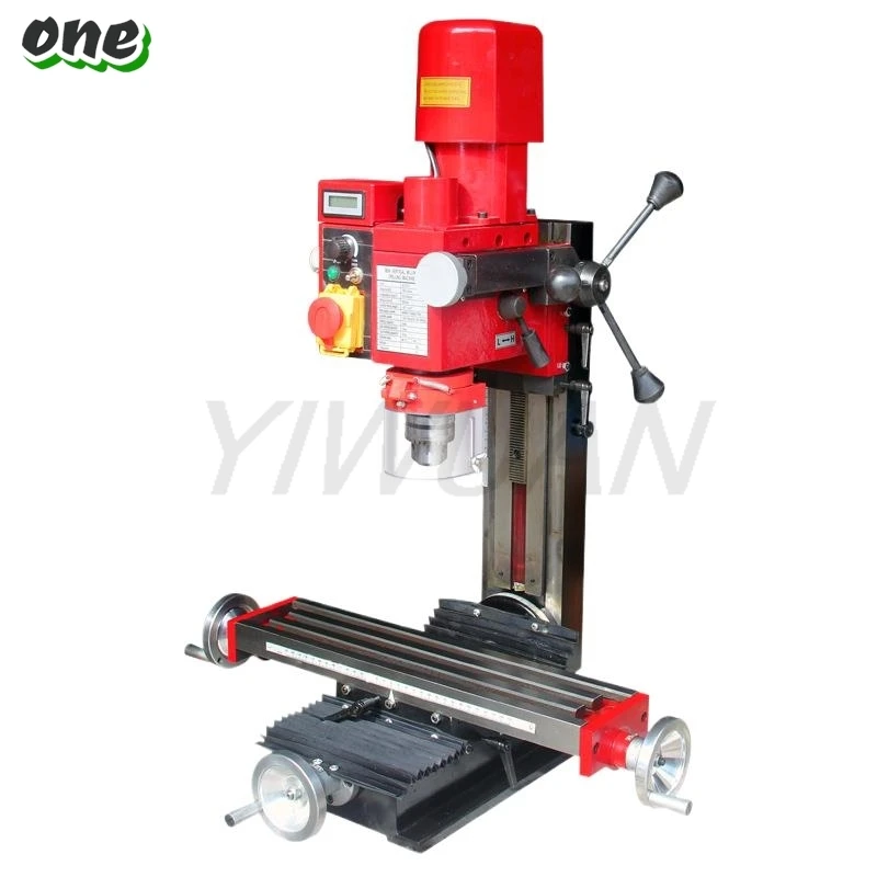 Multifunctional Mini Home Milling Machine 550W Brushless Motor Digital Display Drilling Machine