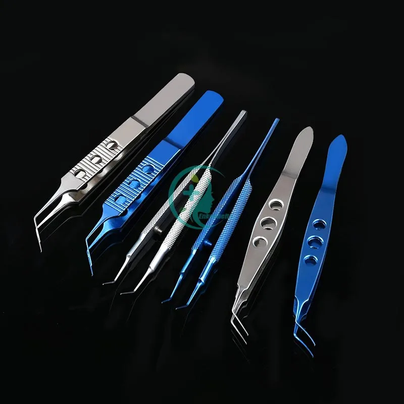 

Ophthalmic Capsular Tearing Forceps Surgical Instruments Microcapsular Forceps Small Incision Angular Arc