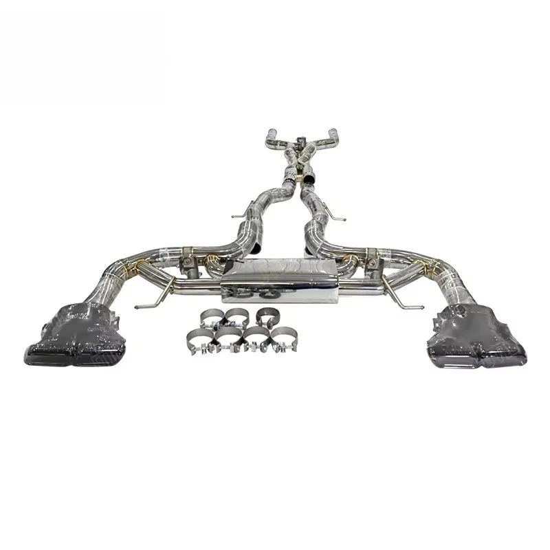 

Stainless Steel Performance Valvetronic Exhaust Catback System for GLC63 Exhaust System 3 Valves