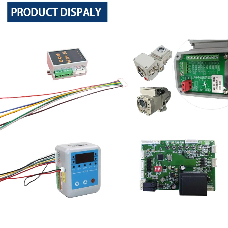 Electric Actuator Control Module 220V Valve Controller For Water Treatment & Chemical Pipeline Automation