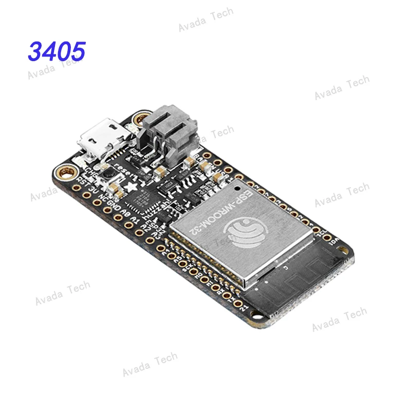 

Avada Tech 3405 HUZZAH32 ESP32 FEATHER LOOSE HDR