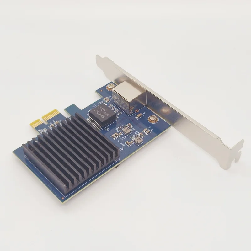 Сетевая карта Ethernet 10G, сетевая карта 10G PCIe4.0-1X, 10G RJ45, сетевая карта, 1 порт PCIe для Realtek8127 (PXE), многогигабитная сетевая скорость