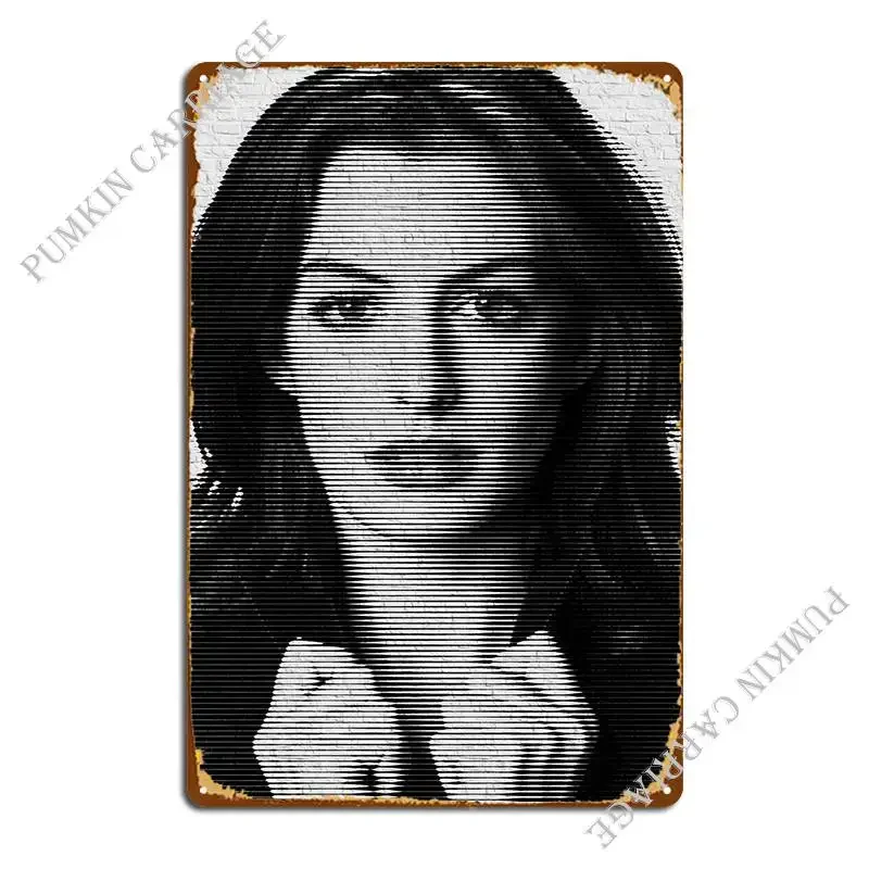 Anne Hathaway Metal Plaque Poster Club Garage Pub Living Room Print Tin Sign Poster