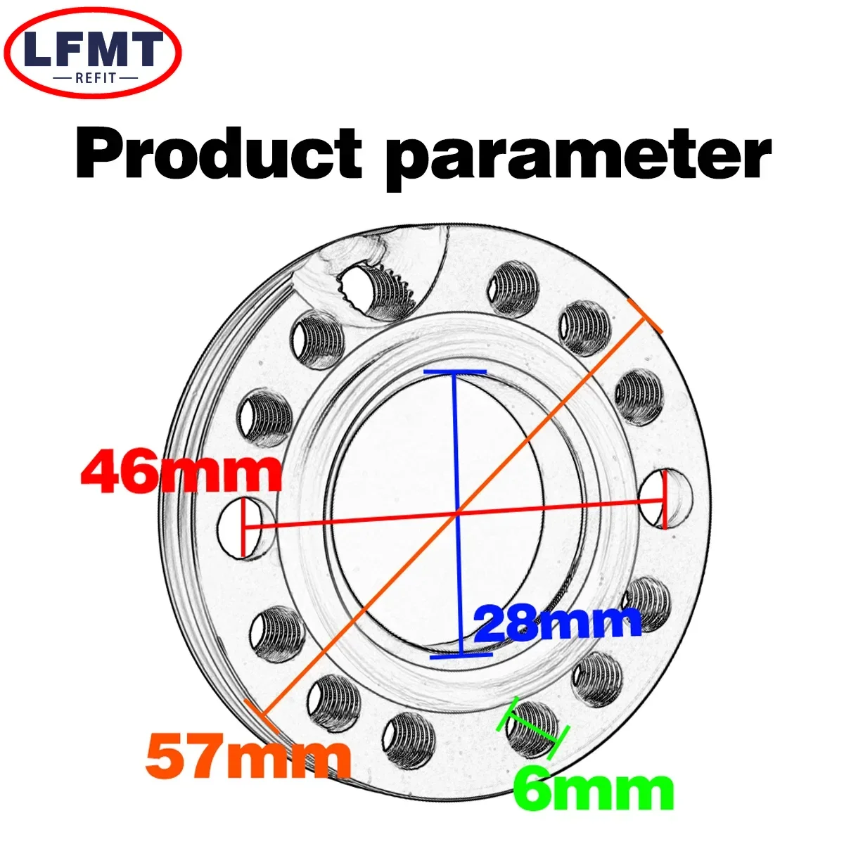 Motorcycle CNC Carb Carburetor Inlet Manifold Adjuster Universal Flange Spinner Plate Adaptor For Yamaha Honda Kawasaki ATV Etc