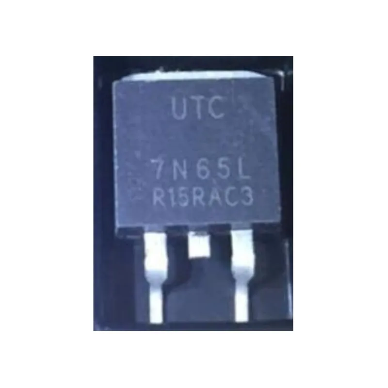 20PCS  Brand New Original  UTC7N65L   7N65L   FQB7N65C   LCD Power MOS Transistor    Patch  TO-263