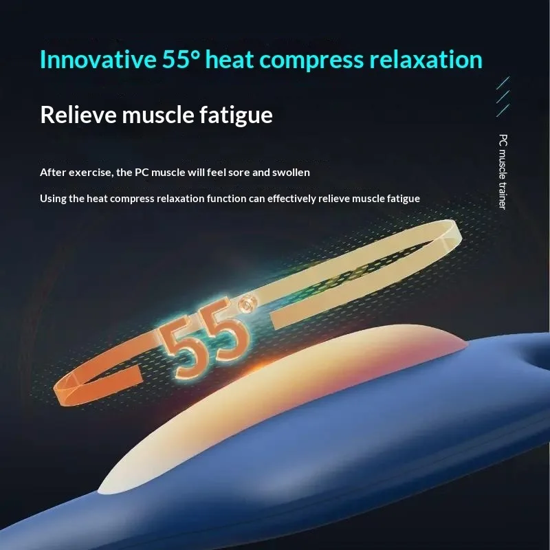 مدرب عضلات قاع الحوض USB شحن بعد الولادة الانتعاش الشرجي رفع التمارين بساط التدليك للنساء والرجال #5