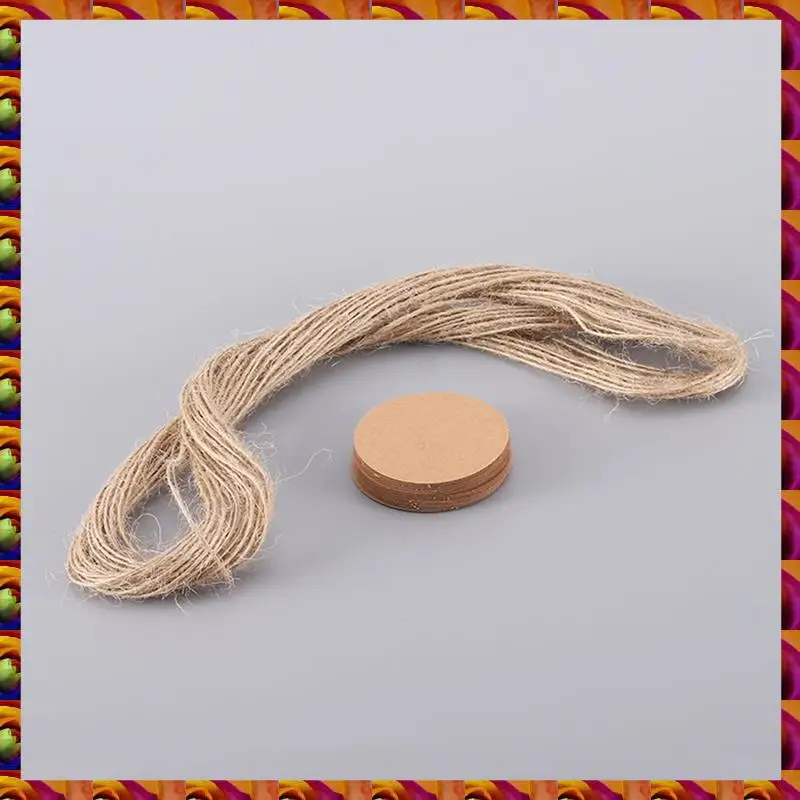 

Plastic Test Tubes With Cork 16X150mm(20Ml), With Kraft Paper Tag & Jute Rope Funnel