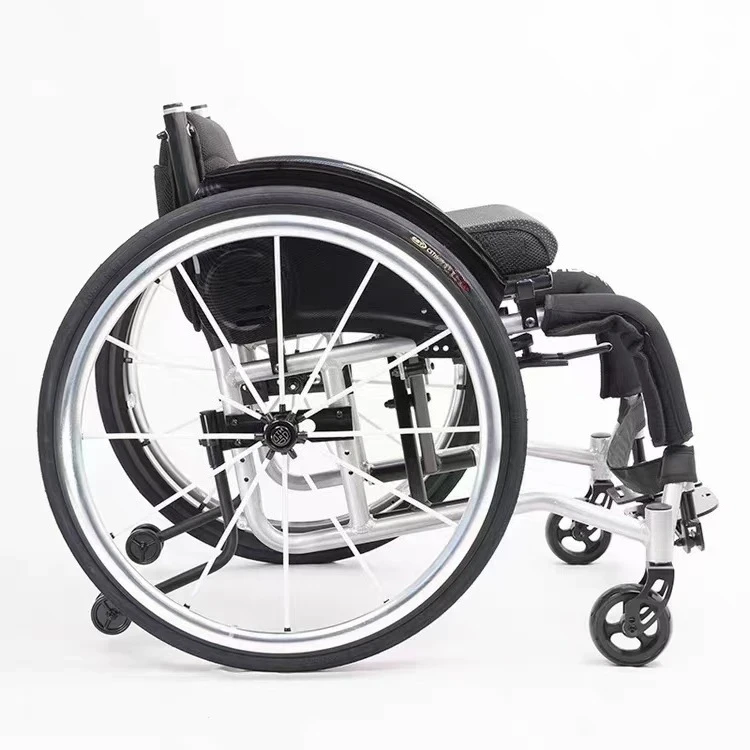 Manual light, small, cost-effective, comfortable, light luxury, large wheel quick dismantling aluminum alloy fitness