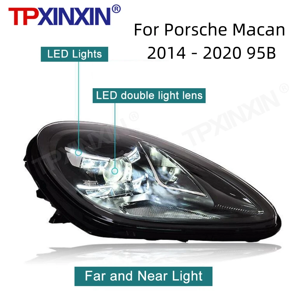 

Car Lights For Porsche Macan 2014 - 2020 95B LED Headlights New LED Lamp Auto Accessories Car Full LED Head Lamp Assembly