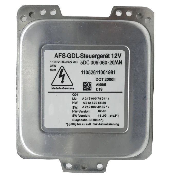 

5DC009060-20 2129007804 D1S HID ballast xenon lamp control unit suitable for Mercedes-Benz W212 headlight ballast