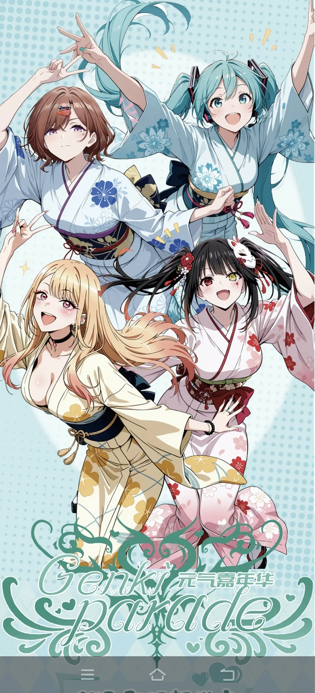 Orange House Genki Parade Vol.3 Springoddesses Series and Vitality Carnival Vol.2 Blind Box Interesting Trendy Card Decoration