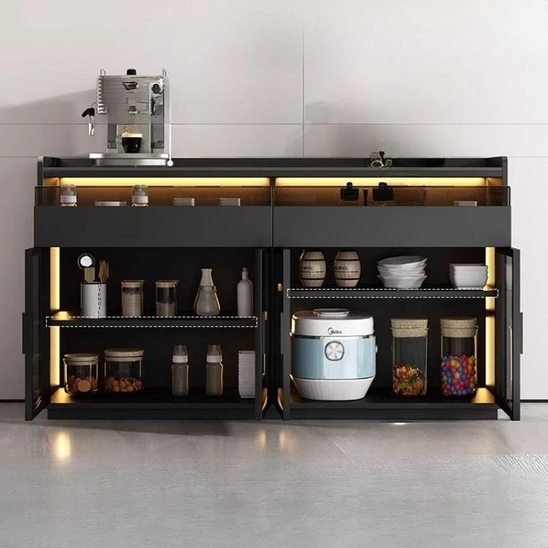 

Living Room Glass Door Tea Water Cabinet Storage Cabinet Kitchen Drawer Storage Sideboard Box Decorative Bedroom Furniture