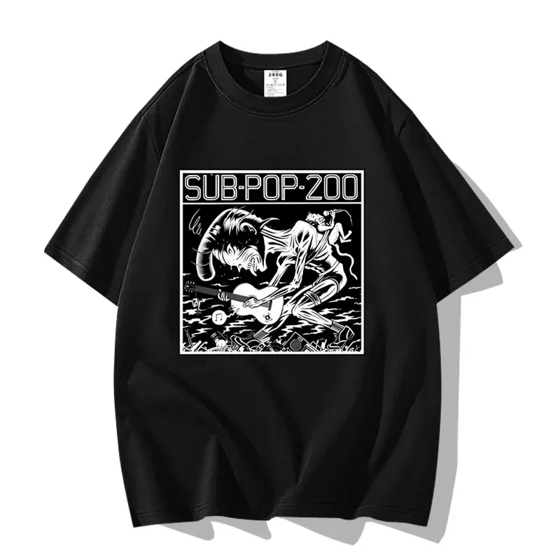 Camiseta de manga corta estilo banda americana de verano, camisa Cultural de media manga, Camiseta deportiva holgada de algodón para verano