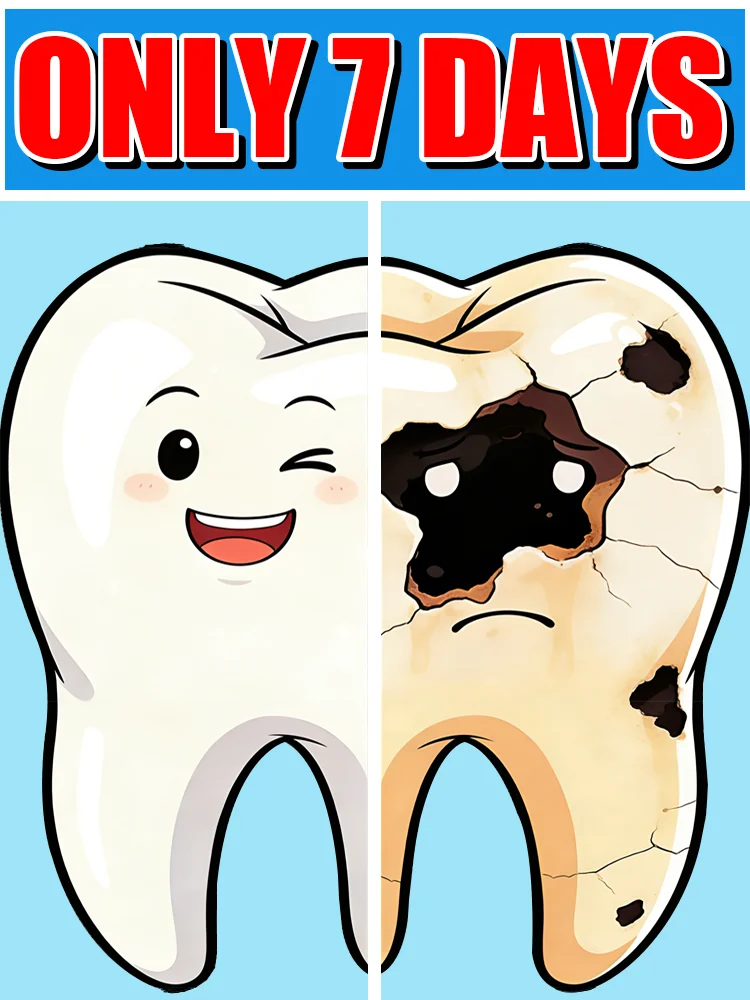 

7-дневный стойкий порошок для полости рта, предотвращает раздражения и удаляет налет.