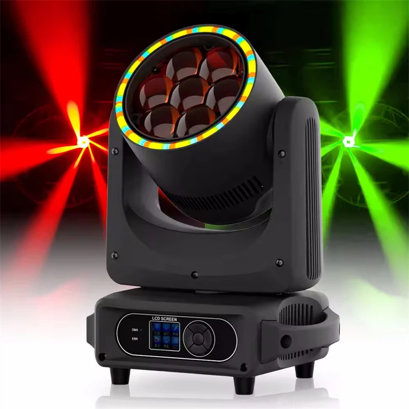 8 pieces NEW Stage Light 7x40W RGBW led zoom beam wash b bee eye K5 moving head light