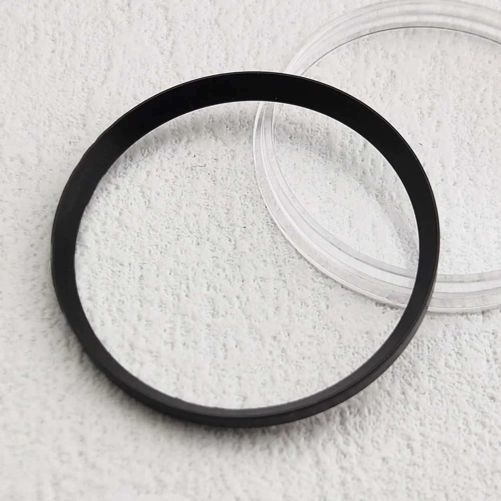 Mịn Kết Cấu Đồng Hồ Bên Trong Chương Nhẫn, không Thấm Nước Hoa Hồng Vàng/Bạc/Vàng/Vòng Kim Loại Màu Đen Cho NH35 NH36 SKX007 SKX009