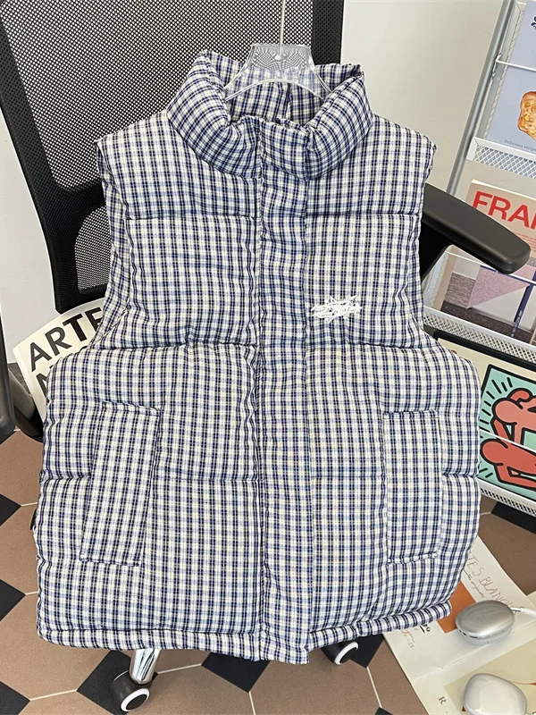 

Casual Men's Cotton Jaet with Embroidery Stand Collar Svel American Sle Loose Fit Autumn Faion Layering Coat