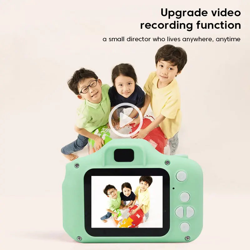 Kinderen Camera 1300 W Pixel Mini Cartoon USB Opladen Fun Camera Ondersteuning Tf-kaart Data Lezen Migratie Voor Jongens meisje Kinderen Geschenken